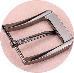 1.5 Inches (38-40 mm) Belt Buckle Single Prong Square Replacement Buckle for Men