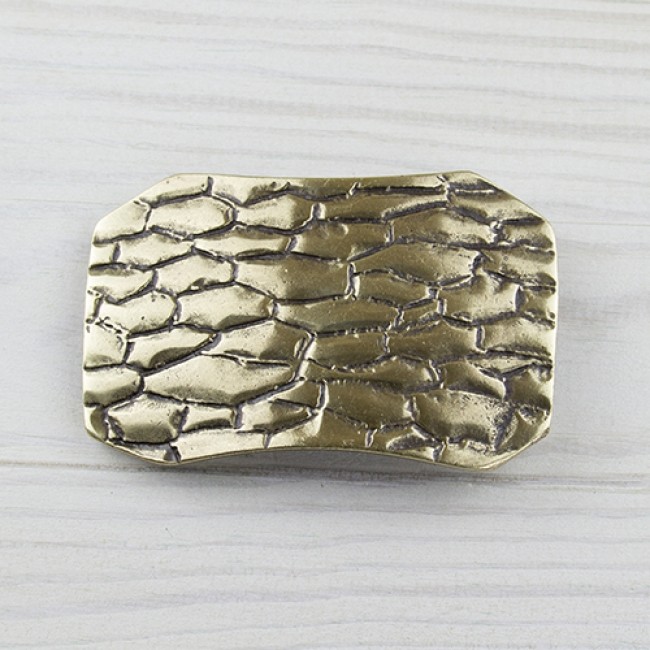 Snake Reptile Skin Belt Buckle Brass Biker Interchangeable Buckle GS5481