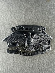 Ithacagun Heritage Belt Buckle 1976 Special Edition Silver