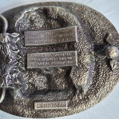 Limited Edition GTW 4070 Steam Locomotive Train Belt Buckle Midwest Railway
