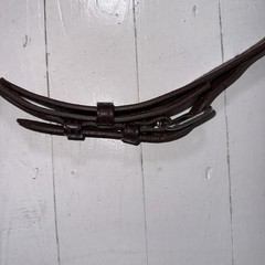 Boston 1.75” Garrison Dark Brown Leather Silver Buckle Belt Made In USA Sz 50
