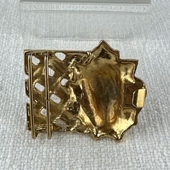 Vintage Gold Tone – Lions Head Classic Belt Buckle – Classic Style