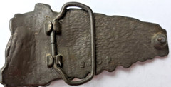 belt buckle 4045 locomotive train engine 3.75&Prime; long… unbranded
