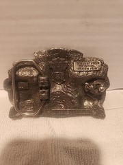 Vintage HARLEY DAVIDSON belt buckle H-411 1991 Baron USA Hog Toys Rare