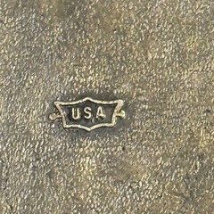 Vintage Brass Belt Buckle NRA Whittington Center 1973-1988 Made in USA