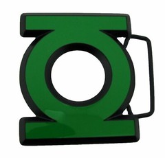 Green Lantern Belt Buckle Halloween Party Womens Costume Mens Cosplay DC Comics