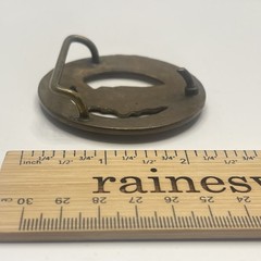 TEXAS BELT BUCKLE 100% Solid THIS IS A VINTAGE ANTIQUE.MADE IN THE USA El Paso