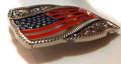 prem USA FLAG United States belt buckle military army navy marines AF USA Seller