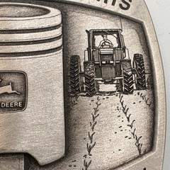 Vintage 1994 John Deere Engine Parts Limited Edition Belt Buckle 1281/2000