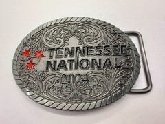 Tennessee National 2024 4th Place U21 Women&rsquo;s Enduro Trophy Award Belt Buckle