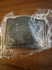 Southern Comfort Vintage Belt Buckle Brass Metal NIP – Genuine 1980&rsquo;s