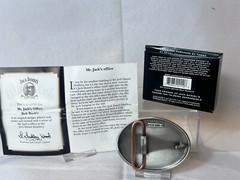 2006 Jack Daniels Belt Buckle Mr. Jack&rsquo;s Office Tennessee Whiskey In Box