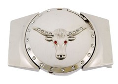Bull Riders Aztec Metal Spinners Removable Lighters Belt Buckle Mens Western New