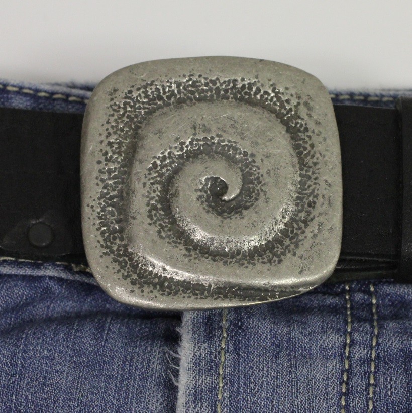 Belt buckle snail silver rustic buckle belt buckle removable clasp