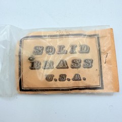 VINTAGE 1978 MONUMENT OIL CO FIELD TOWER SOLID BRASS BELT BUCKLE RARE