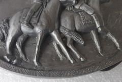 Buckles Of America MASTERPIECE COLLECTION BA-209 Native & Horse Belt Buckle