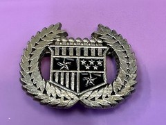 Vintage Cadillac Olive Branch Logo Cutout Belt Buckle By Mobtown 2002