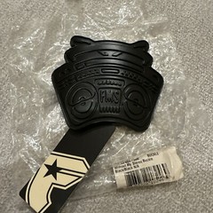 NWT Famous Stars And Straps Without My Stereo Buckle Matte Black Travis Barker