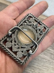 Mason Masonic Freemason Metal Belt Buckle Very Rare Variation
