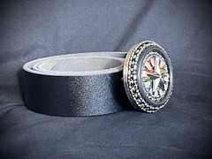 Five Point Pride Relic Belt Buckle Reworked 2007-2009 Darren McNeese Archive