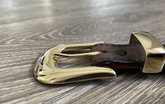 Douglas Magnus 14k Solid Gold XL Belt Buckle Set ✅
