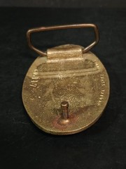 Solid Brass Country Music Guitar Belt Buckle