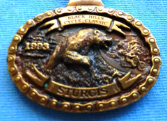 50TH STURGIS BIKE WEEK KEY RING CHAIN ALSO SEE MY BELT BUCKLE LISTINGS