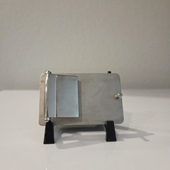 Louis Vuitton Inventeur Belt Buckle Missing Screw Black Silver