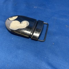 REALLY COOL **NINTENDO SUPER MARIO BULLET BILL** BELT BUCKLE