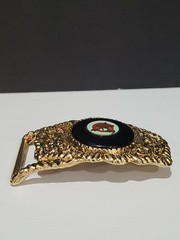 Vintage Loyal Order Of Moose Brass Belt Buckle P.A.P, HOWDY