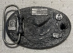 Metal Eagle Belt Buckle Arroyo Grande Buckle Co. 9×6.2cm Belt Width 5cm