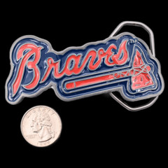 Atlanta Braves MLB Major League Baseball Team Belt Buckle (New Old Stock)