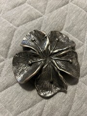 Hibiscus Belt Buckle