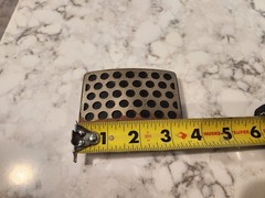 Foster Weld Belt Buckle Unique Modern Industrial Artisan Metal 2007