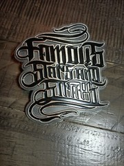 FAMOUS STARS & STRAPS BELT BUCKLE