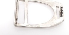 Hermes Etrier Buckle Belt 32mm Rudium Plated