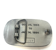 USS United States Steel Belt Buckle – Mon Valley Works Edgar Thomson 600 Heats