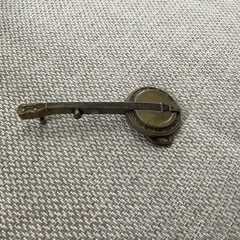 Vintage 1978 Baron Belt Buckle Banjo Guitar Solid Brass Music Western Buckle USA