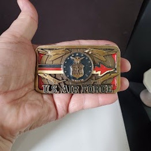 VTG 1991 US Air Force Belt Buckle American Commemoratives Limited Edition 905