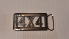 4X4 ( TRUCKS ) CUSTOM Belt Buckle-Put ANY LETTERS &/OR NUMBERS on Buckle