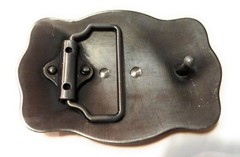 ✖ WESTERN Horse Profile Cowboy Rodeo Style Belt Buckle Buck Gold antique silver