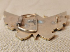 Nintendo 2011 Legend of Zelda Metal Enamel Fashion Belt Buckle 3” X 5”