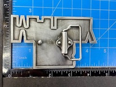 BOB MARLEY Block Letters Jamaica Iconic Reggae Music Artist Reggae Belt Buckle