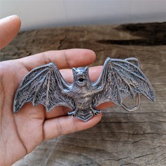 3D Bat Belt Buckle – Western Cowboys Belt Buckle – Mens Womens Belt Buckle