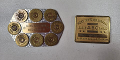 Mixed Wholesale Lot 13 Belt Buckles Brass Metal Western Rodeo Power Tools Eagle