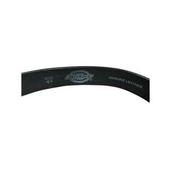 Dickies Black Brown Leather Reversible Size 44 Men&rsquo;s Belt Silver Buckle