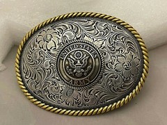 United States Army Western Style Buckle