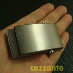 Titanium Classical anti allergy Plate Belt buckles for 35mm width belt Z372A