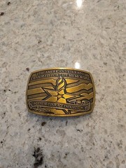 American Veterans Disabled For Life Memorial Belt Buckle 2006 Sponsor #0369