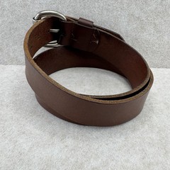 RedHead Belt Mens Size 34 Brown Leather Work Buckle Distressed Worn Classic